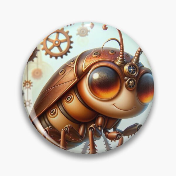 Item preview, Steampunk Brown-banded Cockroach designed and sold by Sillytoe.