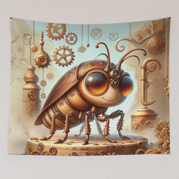 Item preview, Steampunk Brown-banded Cockroach designed and sold by Sillytoe.