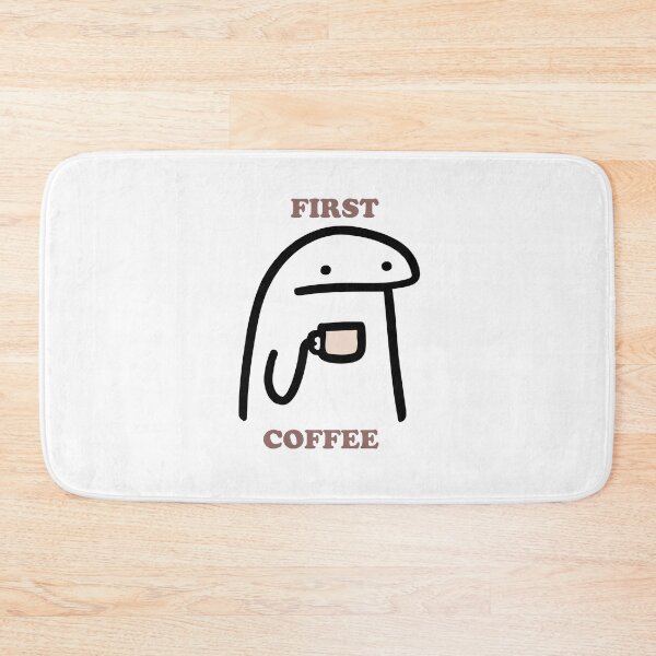 Item preview, Flork first coffee meme designed and sold by Innovativa.