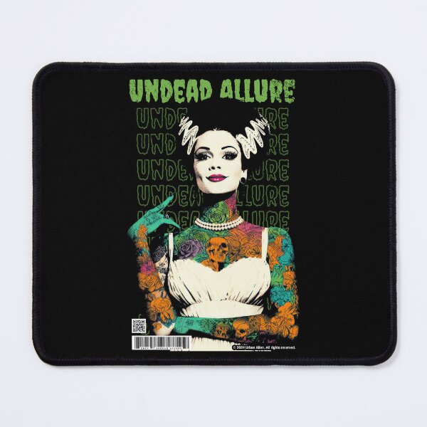 Artikelvorschau, Undead Allure - Lustige Frankenstein-Braut Vintage Halloween entworfen und verkauft von Urban-Alien.