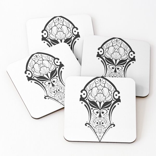 Item preview, Art Nouveau flower designed and sold by 7Delamancha.