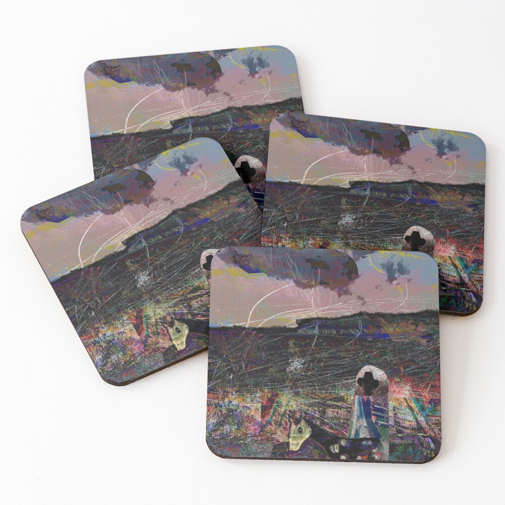 Item preview, Coasters (Set of 4) designed and sold by KnittedKitten.