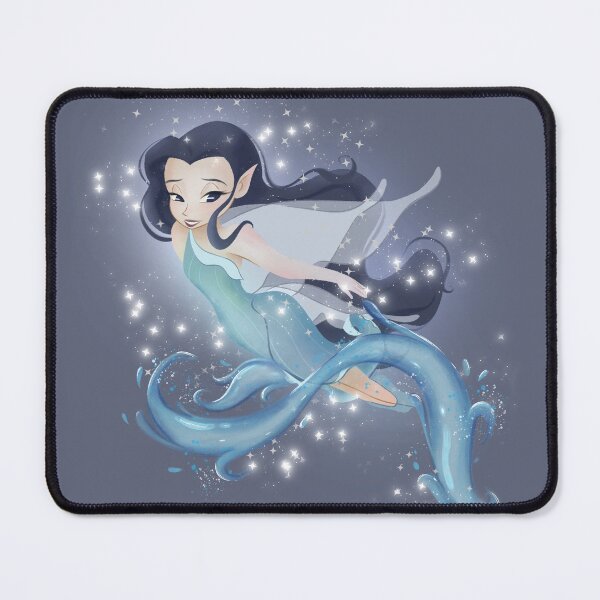 Item preview, Beautiful Silver Water Fairy Fantasy Art Illustration designed and sold by Emily Weikle.