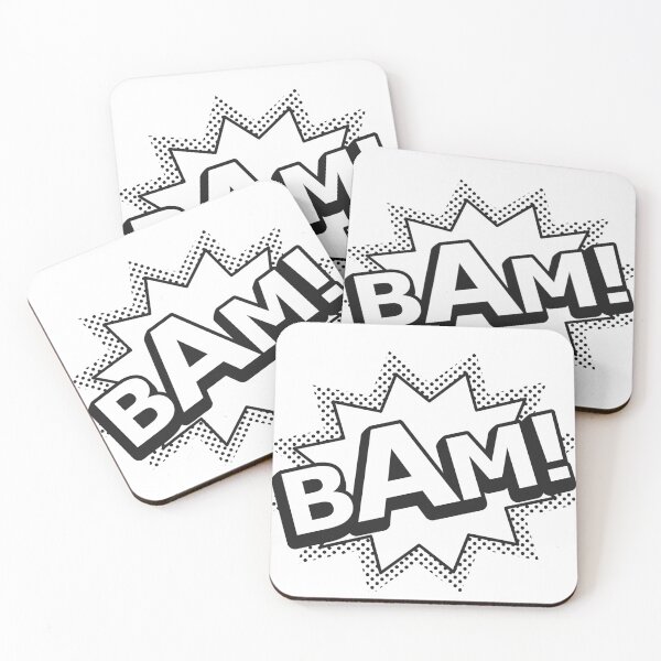 Item preview, Manga stickers word phrases  "Bam!"  designed and sold by TialCorner.