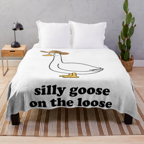 Item preview, Silly Goose On The Loose Playful Humor Design Fun Lovers designed and sold by LeoVargasVelha.