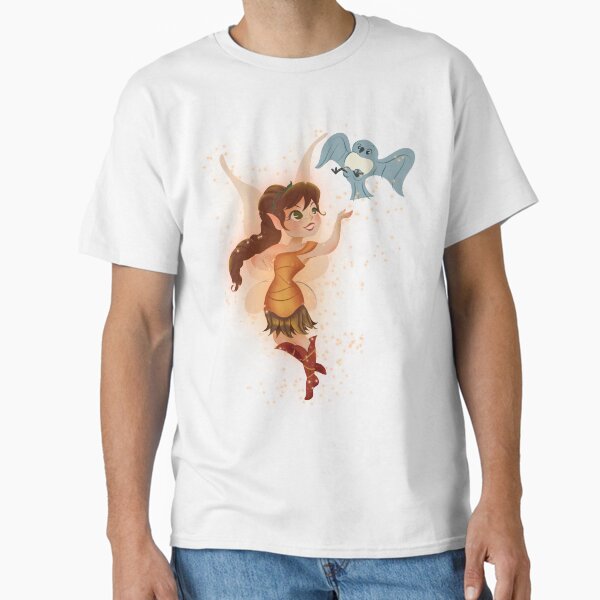 Item preview, Fawn Animal Fantasy Fairy Pixie with Bird designed and sold by Emily Weikle.