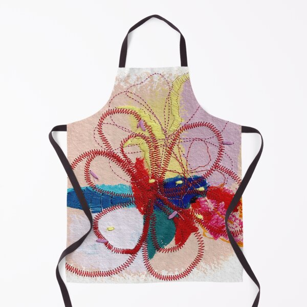 Item preview, Abstract Textured Flower in Red designed and sold by leahgay.