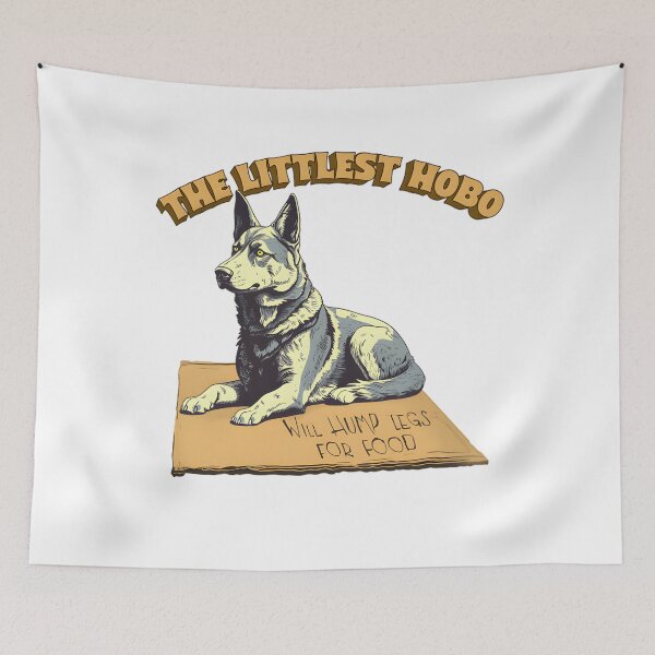 Item preview, The Hobo Shiloh Shepherd dogs 80s designed and sold by Greenbacks.