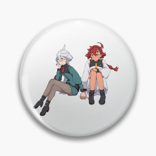Item preview, Mobile Suit Gundam: the witch from mercury - Kidō Senshi Gandamu: Suisei no Majo - Suretta Makyuri - Miorine Renburan - yuri - gl - lgbtq+ - girlxgirl designed and sold by Kado-detalles.