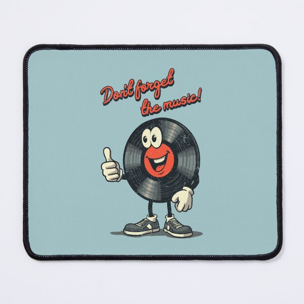 Item preview, Don't Forget The Music - Vintage Vinyl Record Lover designed and sold by Urban-Alien.