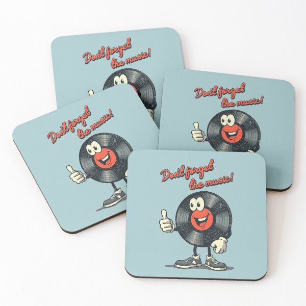 Item preview, Don't Forget The Music - Vintage Vinyl Record Lover designed and sold by Urban-Alien.