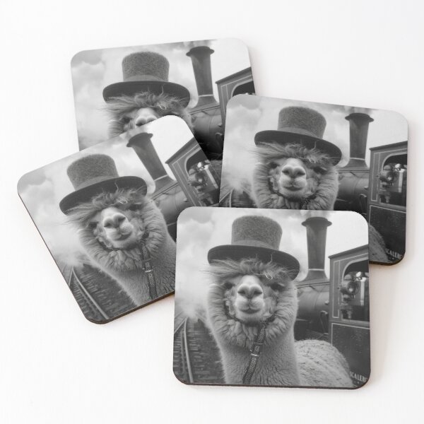 Item preview, Alpaca + Train designed and sold by the-ua-store.