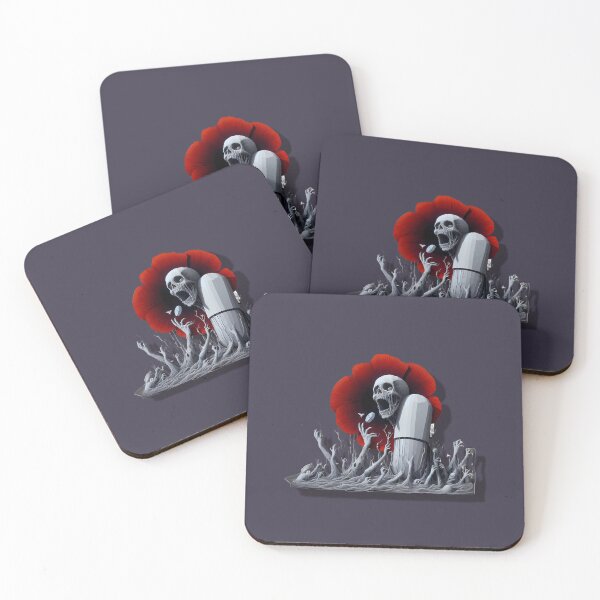 Item preview, Surreal Addiction Horror Poppy Opiate Drugs Pills Poppies Underworld designed and sold by SomniferumWars.