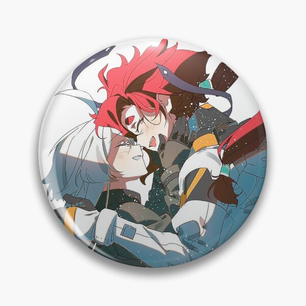 Item preview, Mobile Suit Gundam: the witch from mercury - Kidō Senshi Gandamu: Suisei no Majo - Suretta Makyuri - Miorine Renburan - yuri - gl - lgbtq+ - girlxgirl designed and sold by Kado-detalles.