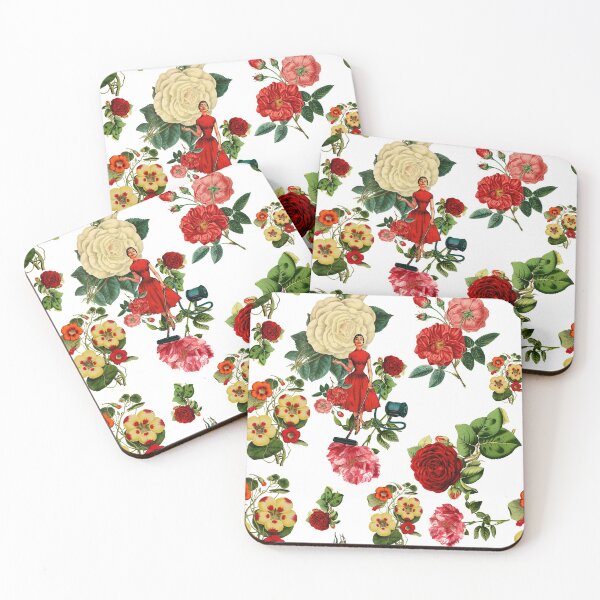 Item preview, Keep it clean floral collage designed and sold by Snexus.