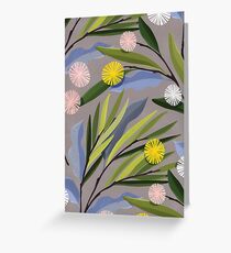 Delicate botany Greeting Card