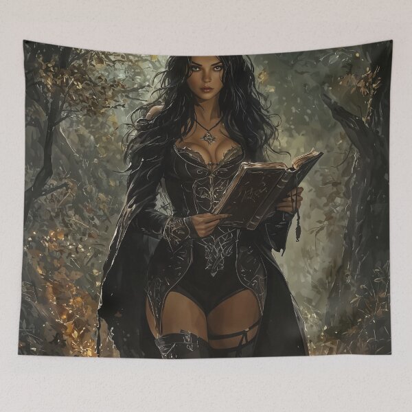 Item preview, The Enchantress of the Forbidden Forest: Secrets Unveiled designed and sold by oanaunciuleanu.