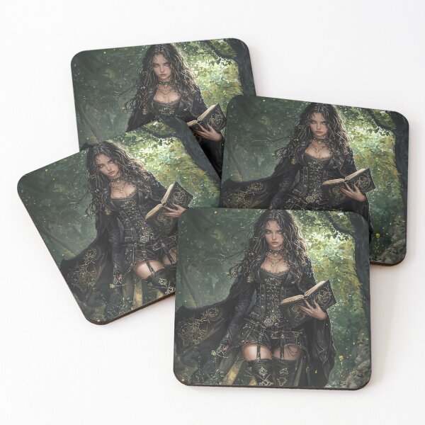 Item preview, The Enchantress of the Forbidden Forest: Secrets Unveiled designed and sold by oanaunciuleanu.
