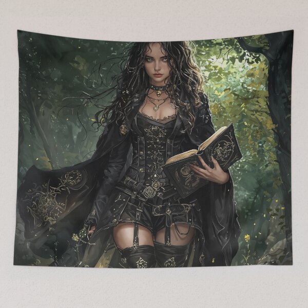 Item preview, The Enchantress of the Forbidden Forest: Secrets Unveiled designed and sold by oanaunciuleanu.