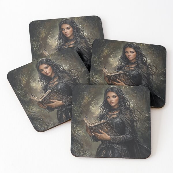 Item preview, The Enchantress of the Forbidden Forest: Secrets Unveiled designed and sold by oanaunciuleanu.