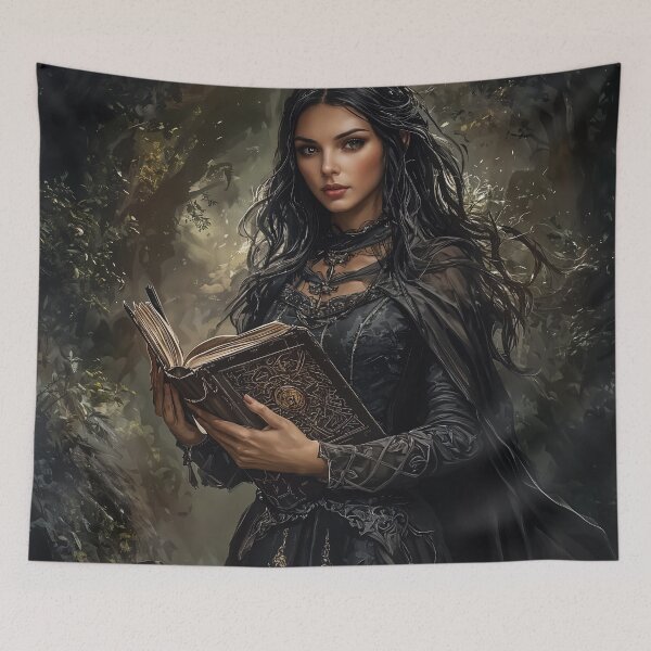Item preview, The Enchantress of the Forbidden Forest: Secrets Unveiled designed and sold by oanaunciuleanu.