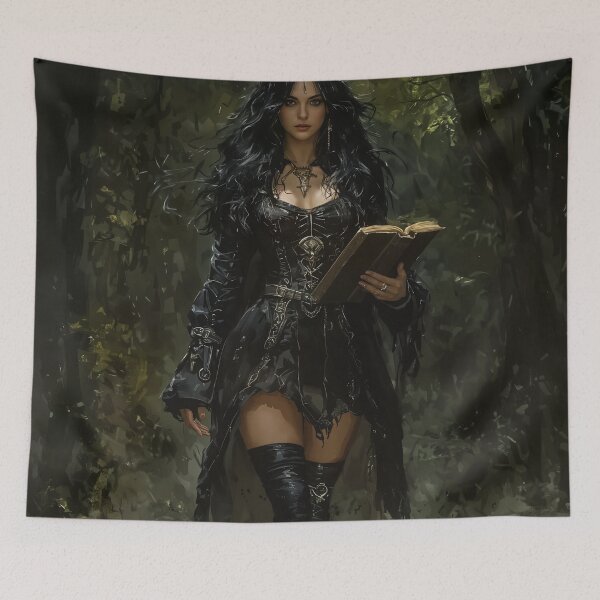 Item preview, The Enchantress of the Forbidden Forest: Secrets Unveiled designed and sold by oanaunciuleanu.