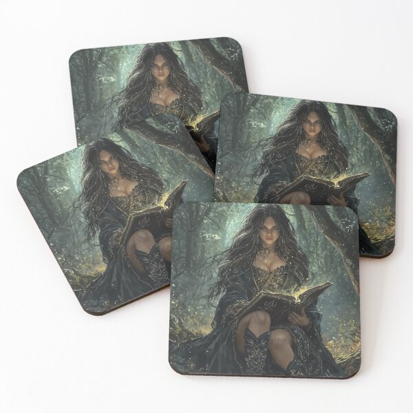 Item preview, The Enchantress of the Forbidden Forest: Secrets Unveiled designed and sold by oanaunciuleanu.