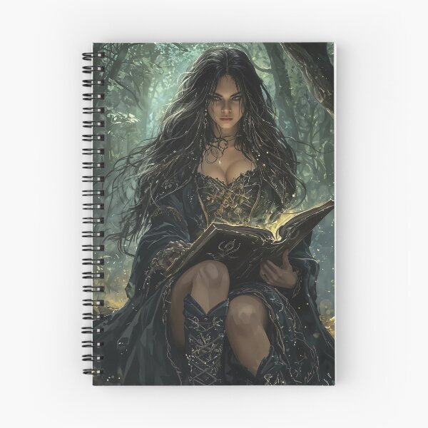 Item preview, The Enchantress of the Forbidden Forest: Secrets Unveiled designed and sold by oanaunciuleanu.