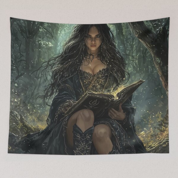 Item preview, The Enchantress of the Forbidden Forest: Secrets Unveiled designed and sold by oanaunciuleanu.