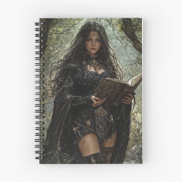 Item preview, The Enchantress of the Forbidden Forest: Secrets Unveiled designed and sold by oanaunciuleanu.