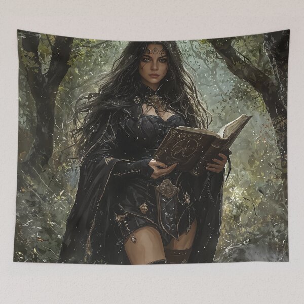 Item preview, The Enchantress of the Forbidden Forest: Secrets Unveiled designed and sold by oanaunciuleanu.
