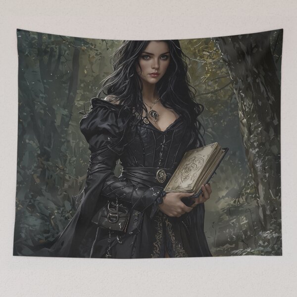 Item preview, The Enchantress of the Forbidden Forest: Secrets Unveiled designed and sold by oanaunciuleanu.