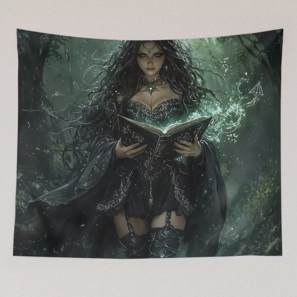 Item preview, The Enchantress of the Forbidden Forest: Secrets Unveiled designed and sold by oanaunciuleanu.