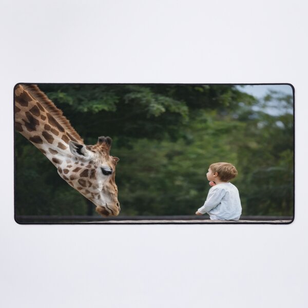 Item preview, La Girafe et l'Enfant designed and sold by Collection de trésors .
