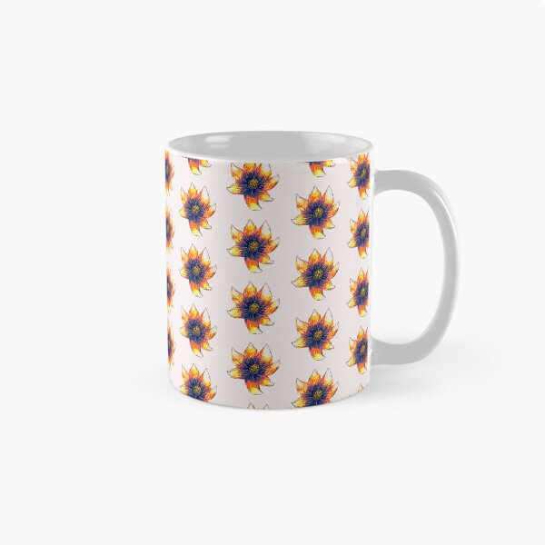 Item preview, PRETTY ORANGE FLOWER, HAND DRAWN FLOWER designed and sold by larissa-myrie.