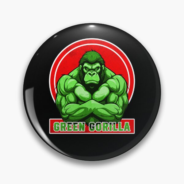 Item preview, Green Gorilla Vector Art. designed and sold by Mahesh95singh.