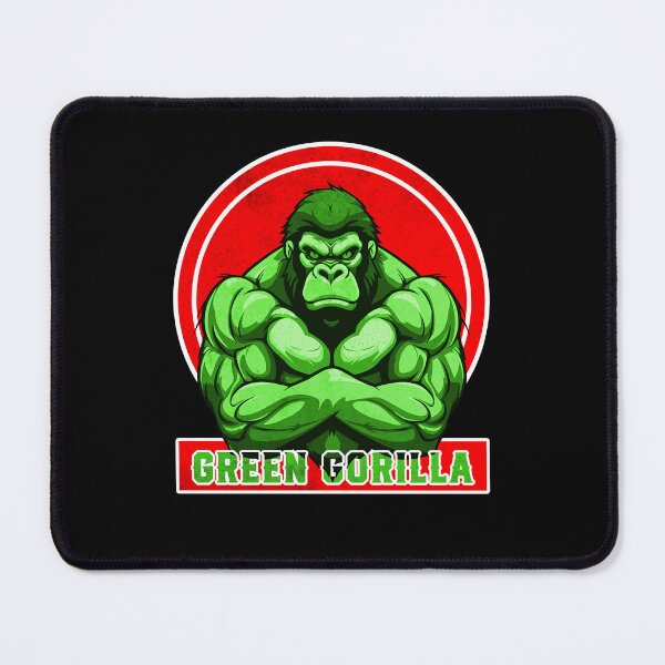 Item preview, Green Gorilla Vector Art. designed and sold by Mahesh95singh.