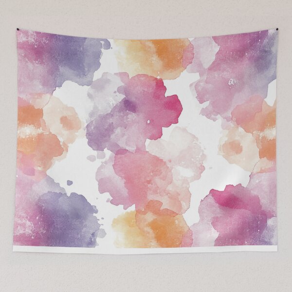 Item preview, Pastel Panache: Vibrant Watercolor Splashes designed and sold by Pujo Design.