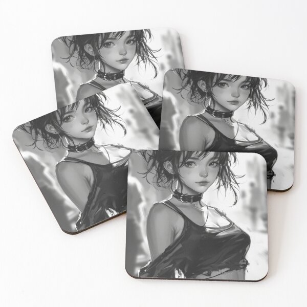 Item preview, Portraits of Young Women in Anime and Manga Style designed and sold by Piotrek0001.
