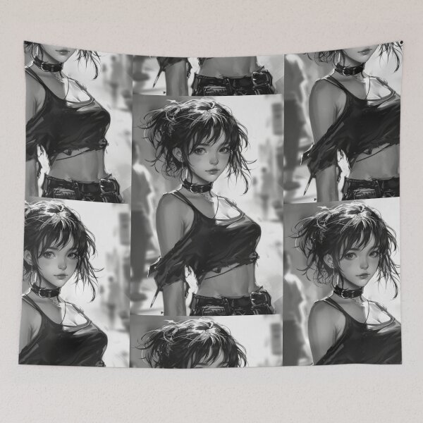 Item preview, Portraits of Young Women in Anime and Manga Style designed and sold by Piotrek0001.