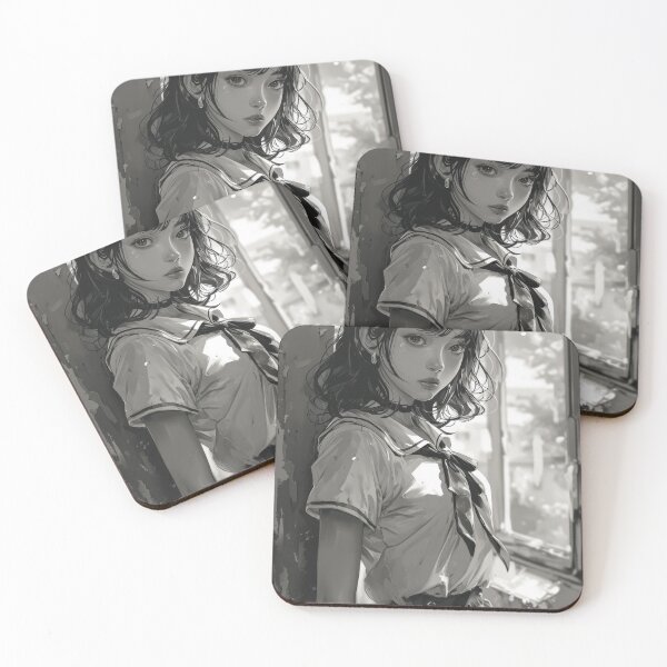 Item preview, Portraits of Young Women in Anime and Manga Style designed and sold by Piotrek0001.