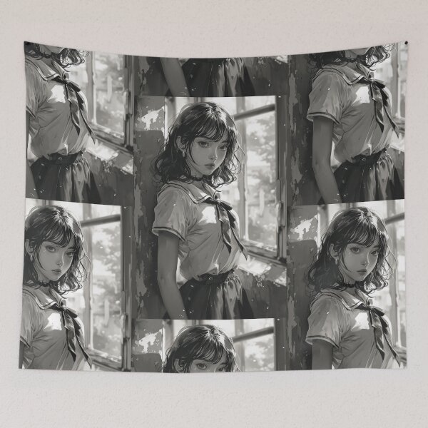 Item preview, Portraits of Young Women in Anime and Manga Style designed and sold by Piotrek0001.