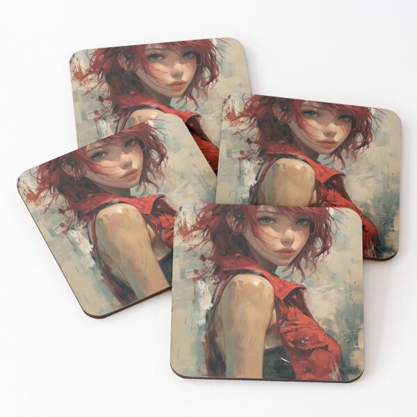 Item preview, Portraits of Young Women in Anime and Manga Style designed and sold by Piotrek0001.