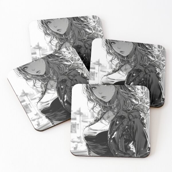 Item preview, Portraits of Young Women in Anime and Manga Style designed and sold by Piotrek0001.
