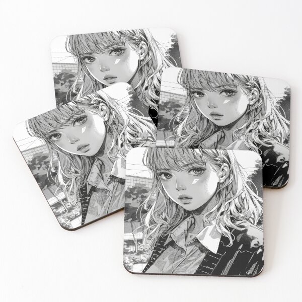 Item preview, Portraits of Young Women in Anime and Manga Style designed and sold by Piotrek0001.
