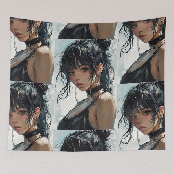 Item preview, Portraits of Young Women in Anime and Manga Style designed and sold by Piotrek0001.