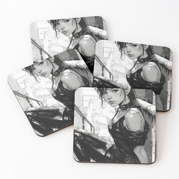 Item preview, Portraits of Young Women in Anime and Manga Style designed and sold by Piotrek0001.