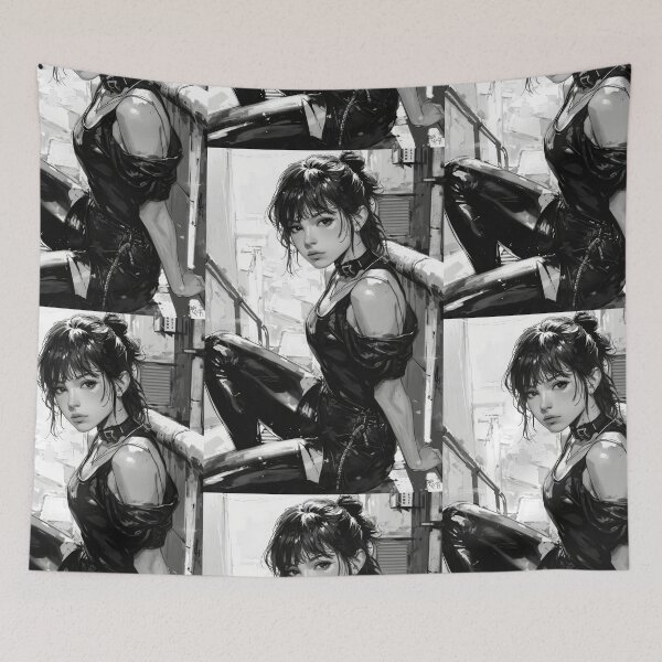 Item preview, Portraits of Young Women in Anime and Manga Style designed and sold by Piotrek0001.