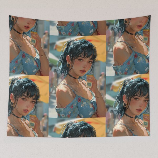 Item preview, Portraits of Young Women in Anime and Manga Style designed and sold by Piotrek0001.