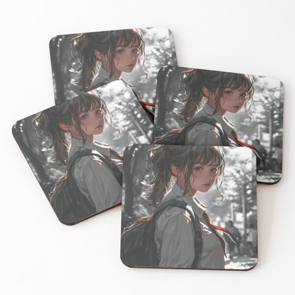 Item preview, Portraits of Young Women in Anime and Manga Style designed and sold by Piotrek0001.